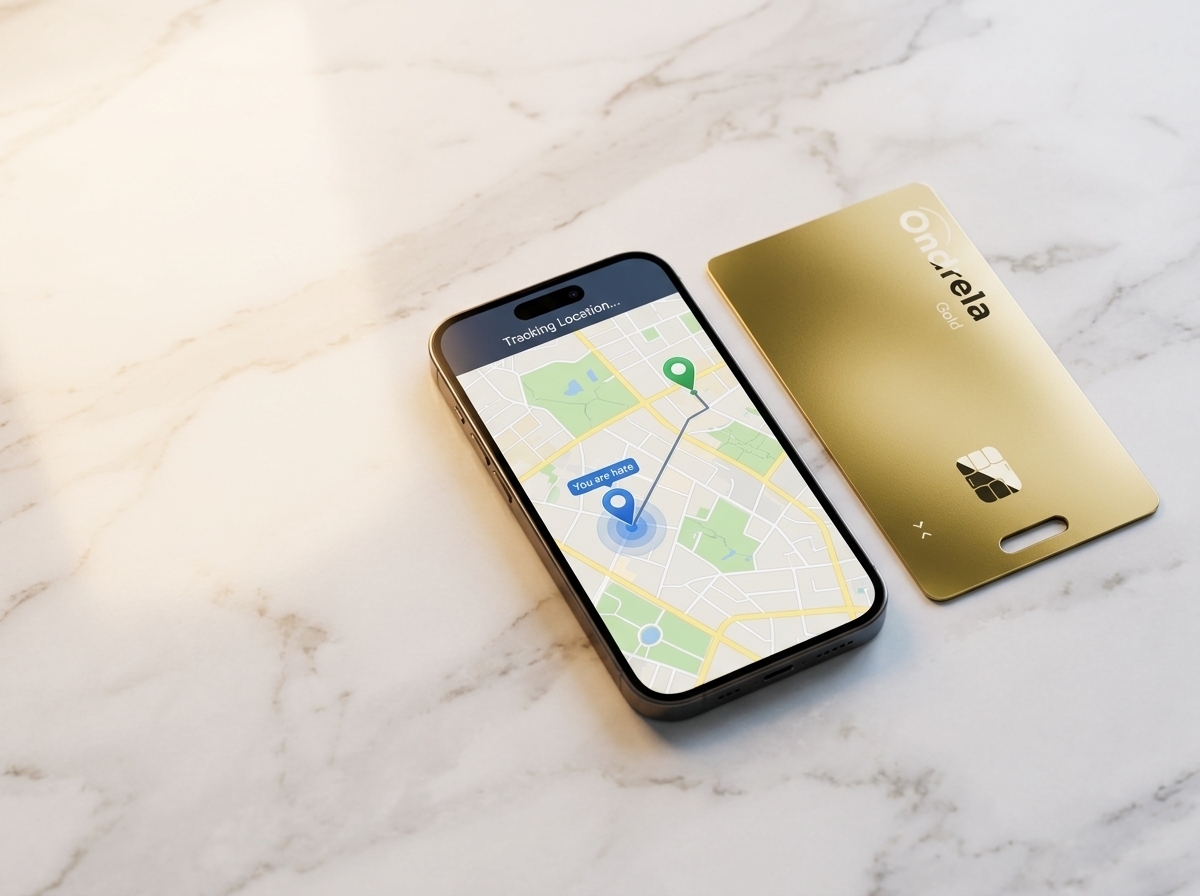 Ondrela Smart Tracker for Wallet and Everyday Belongings