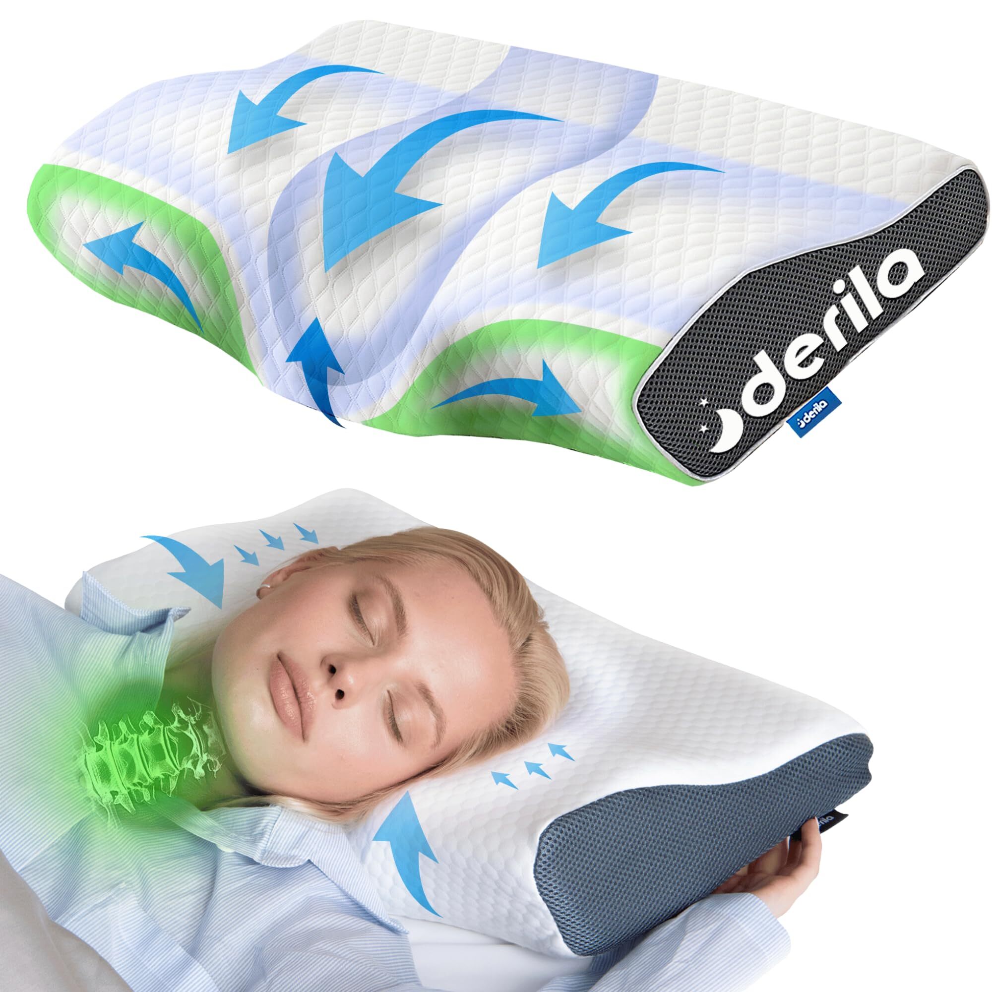 Derila Memory Foam Pillow Derila Memory Foam Pillow