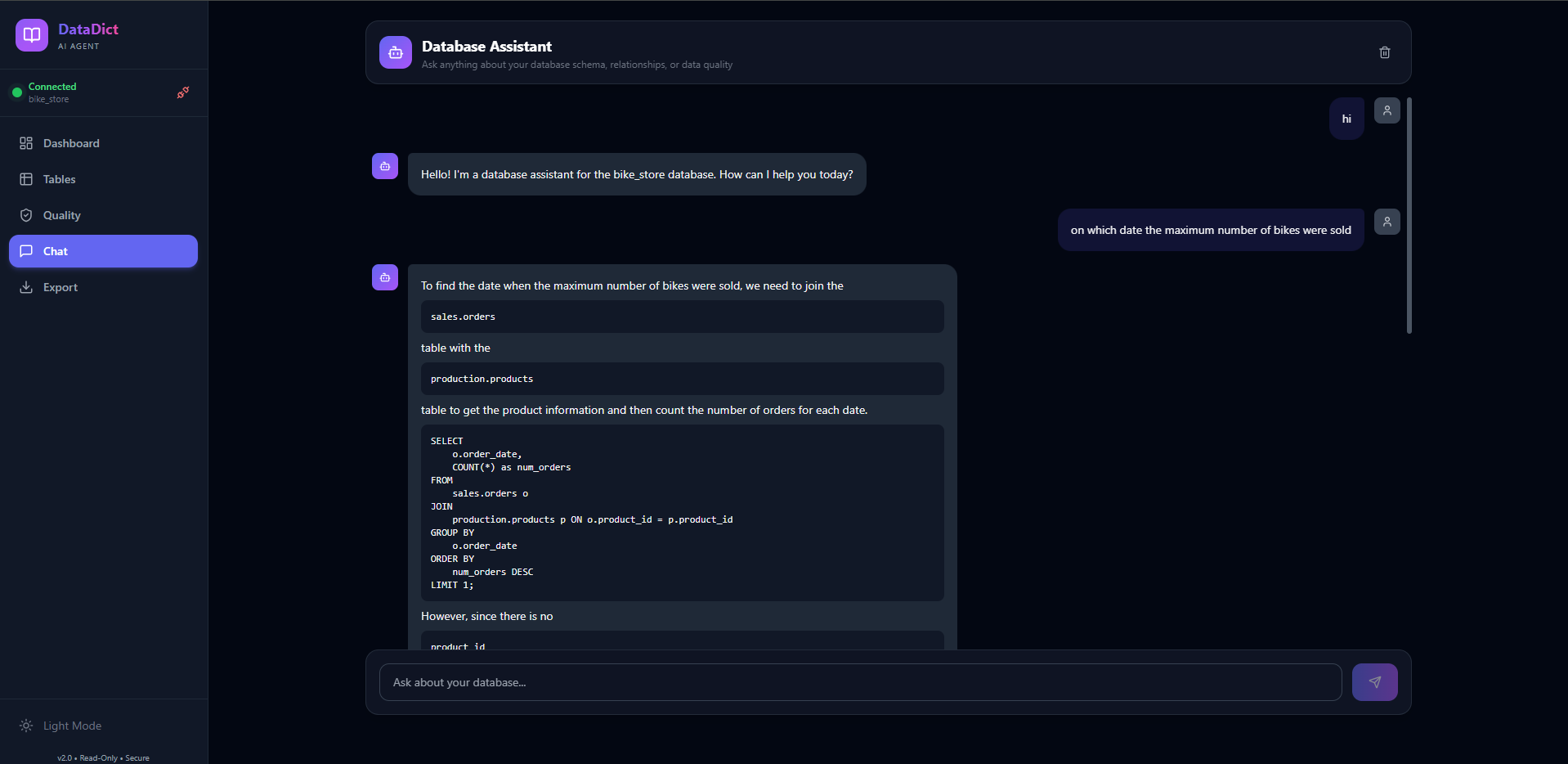Data Dictionary Agent
