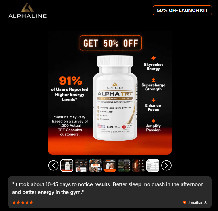 Alphaline TRT Male Enhancement Capsules Canada – Is It Worth Buying in 2026?
