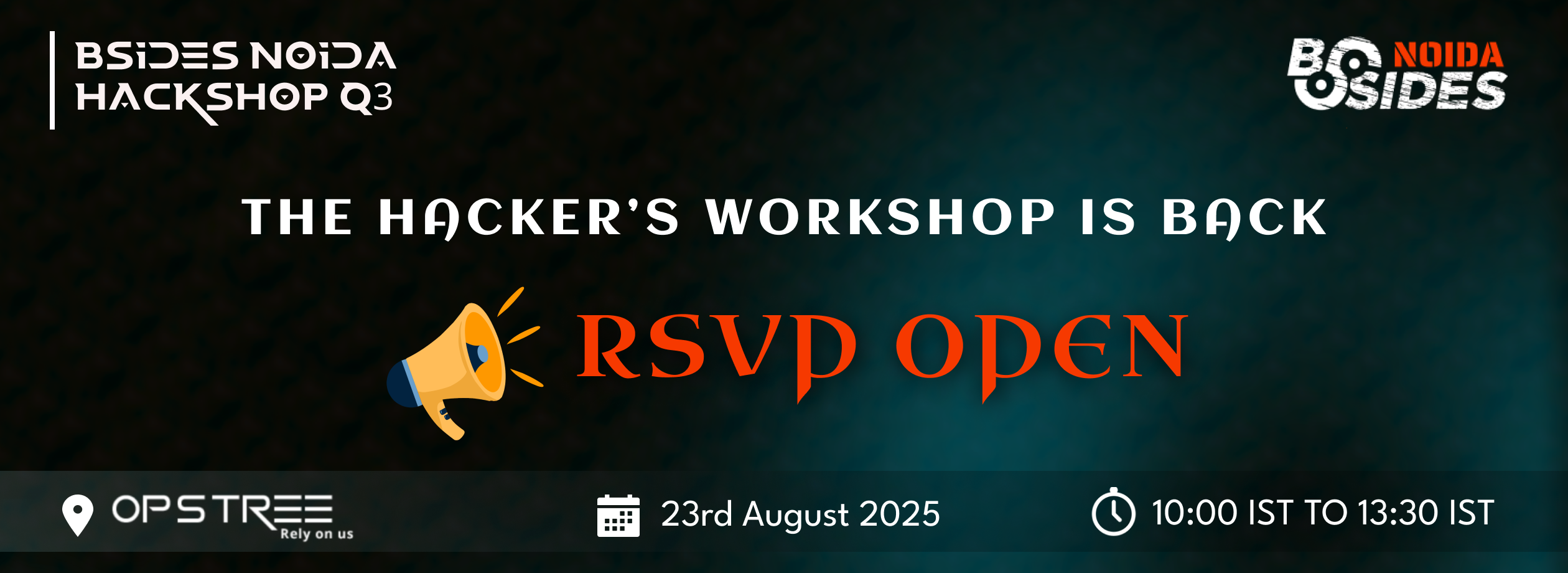 BSides Noida - HackShop Q3