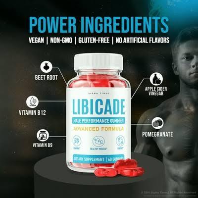 Libicade Male Enhancement Gummies Libicade Male Enhancement Gummies