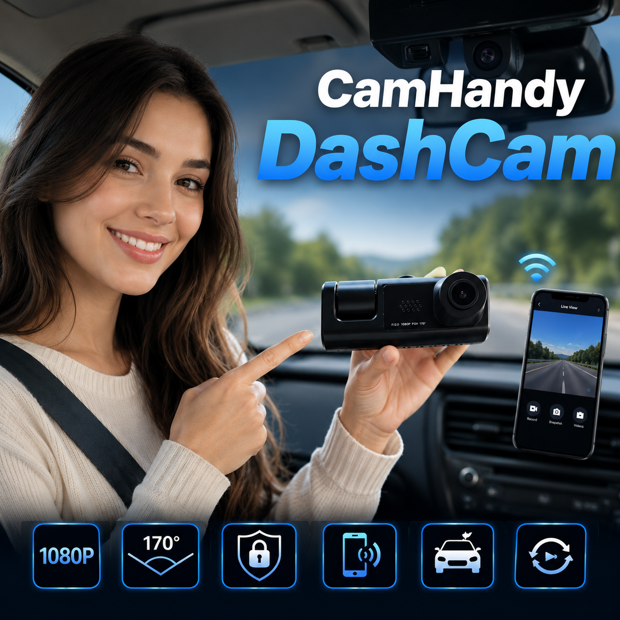 CamHandy DashCam USA "i'Ve TesteD" #23July2026 Review? 