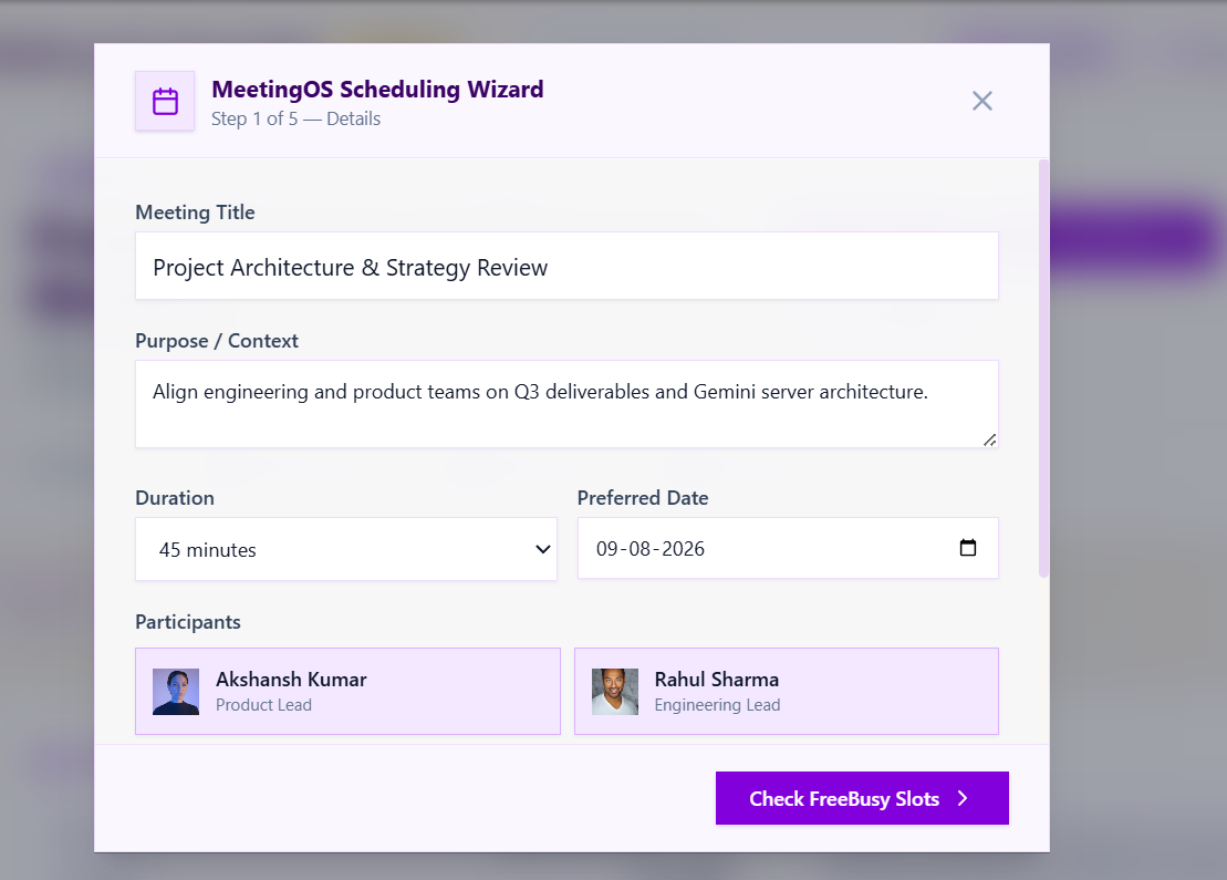 AI Meeting and follow up assistant AI Meeting and follow up assistant