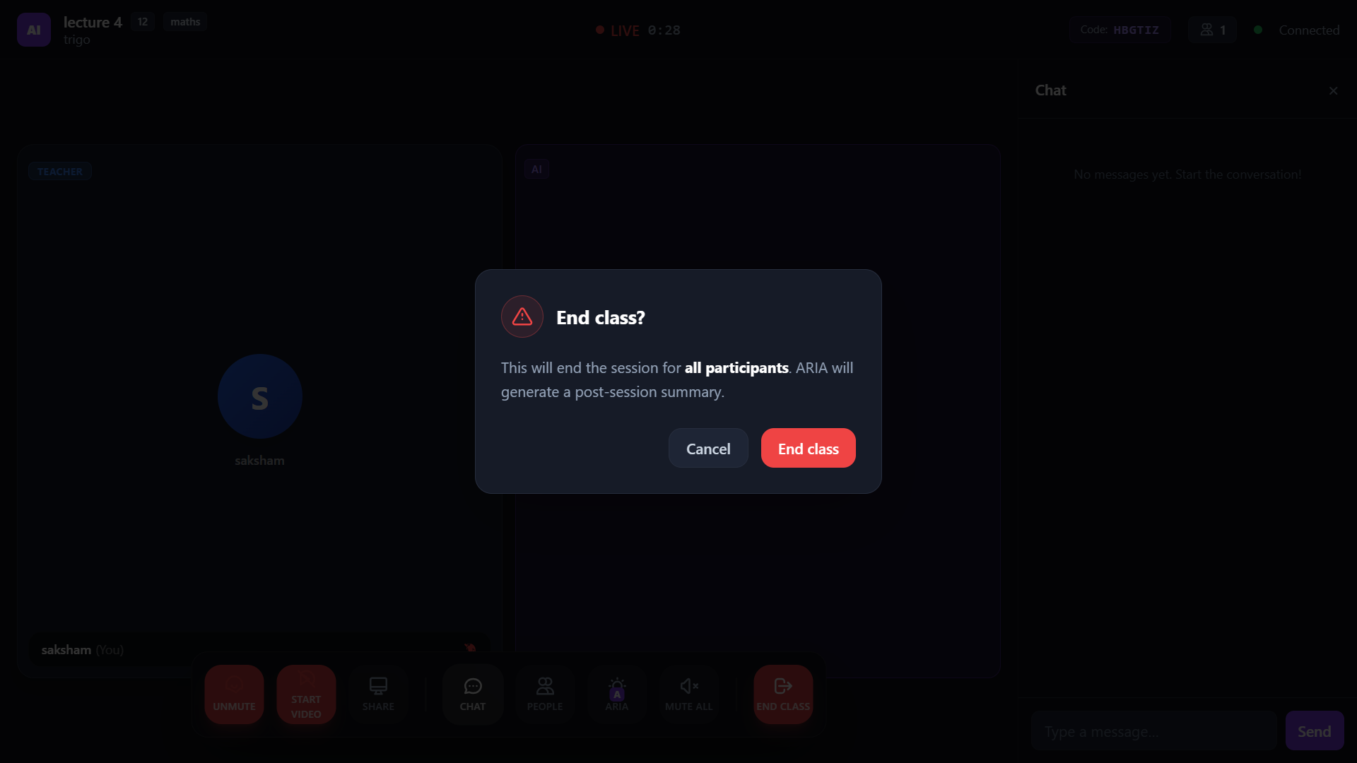 ARIA - Adaptive Real Time Instructional AI ARIA - Adaptive Real Time Instructional AI
