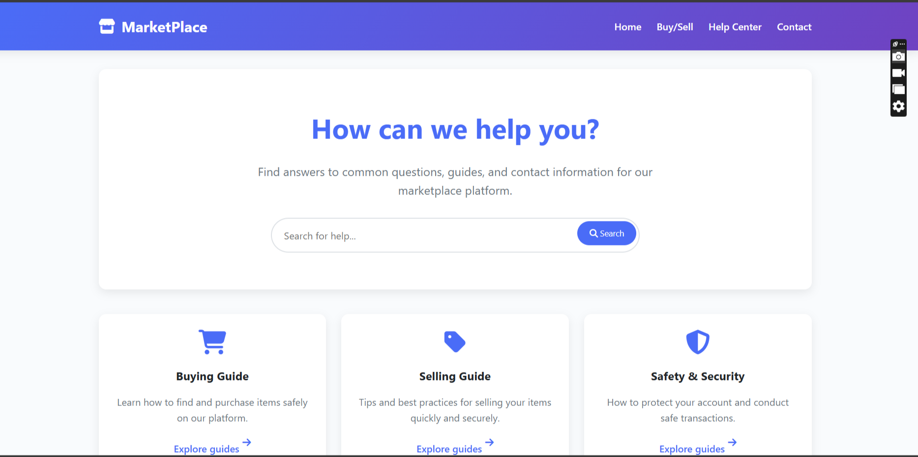 Community Help Board