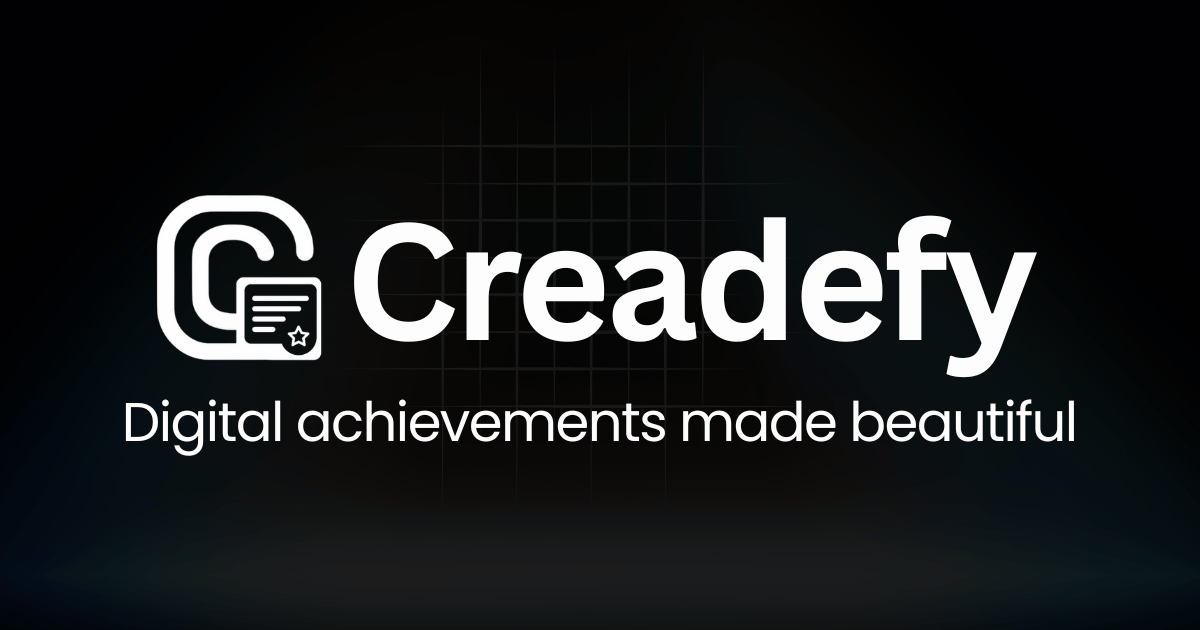Creadefy - Digital Certificate Platform