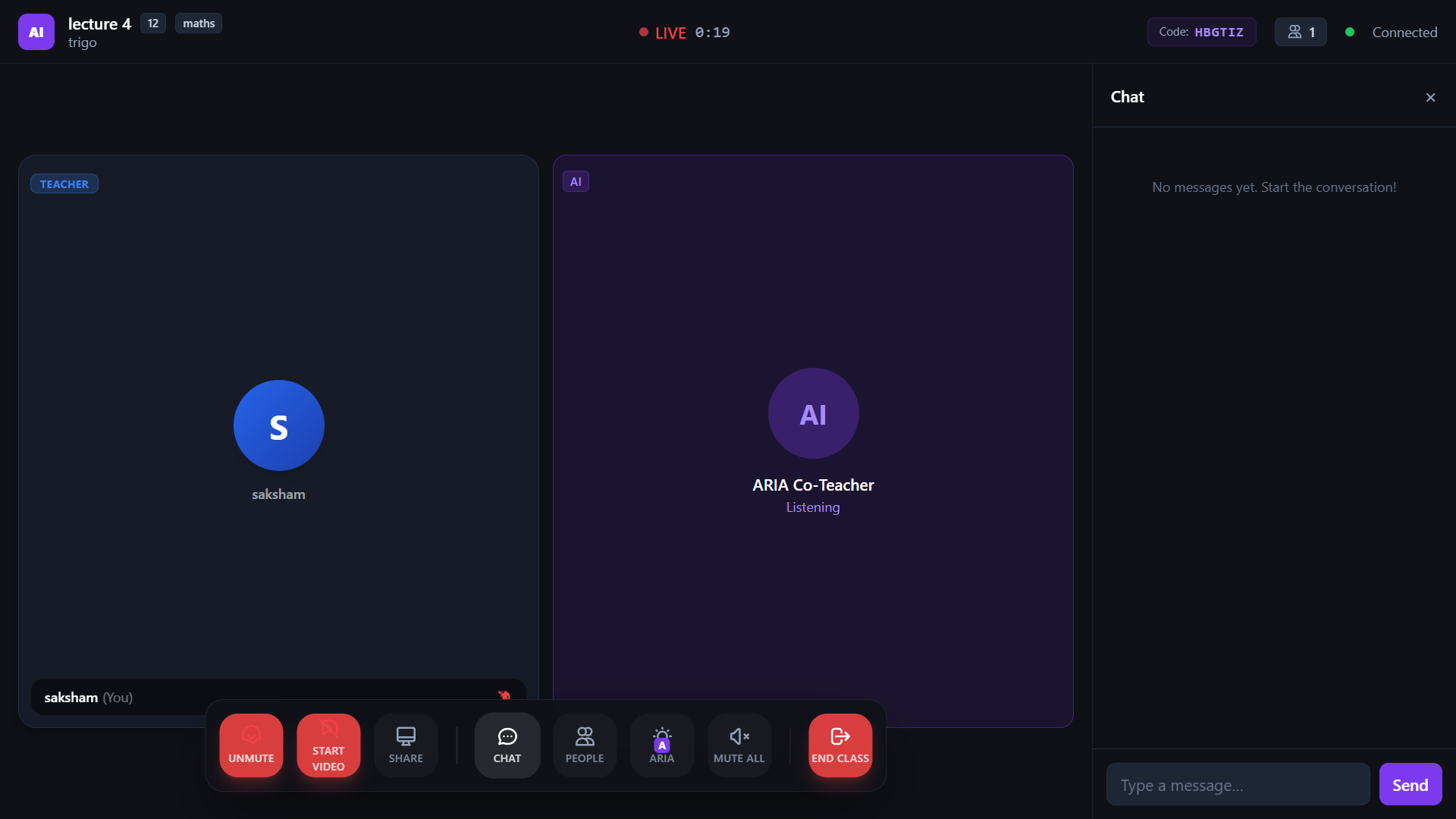 ARIA - Adaptive Real Time Instructional AI ARIA - Adaptive Real Time Instructional AI