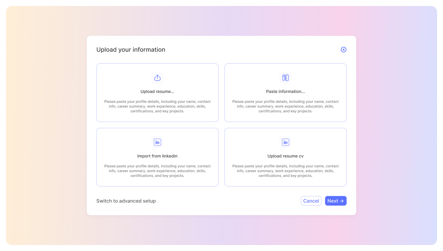 CustomCV - Effortless cover letter personalization CustomCV - Effortless cover letter personalization