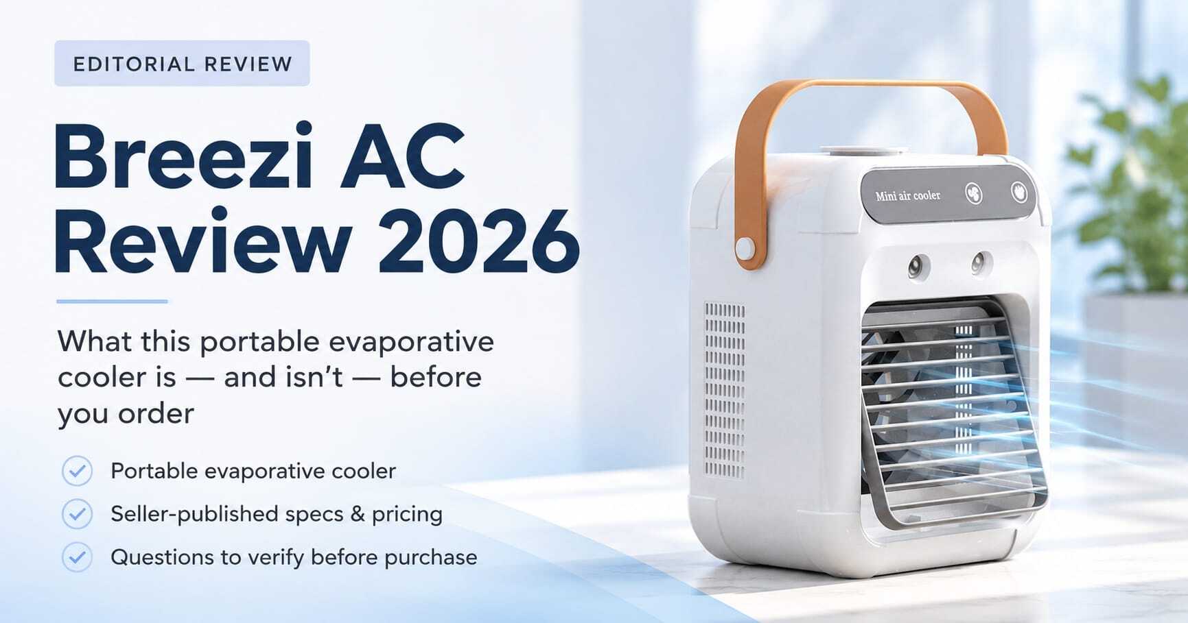 Breezi Portable AC™ Review: Worth Buying? I Tested It