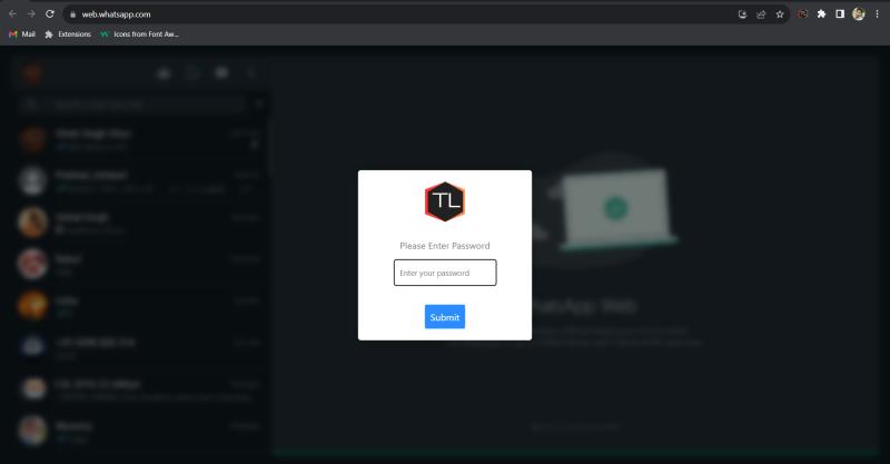 TabLockX - A Google Chrome Extension by Vivek Singh aka (imvks) TabLockX - A Google Chrome Extension by Vivek Singh aka (imvks)