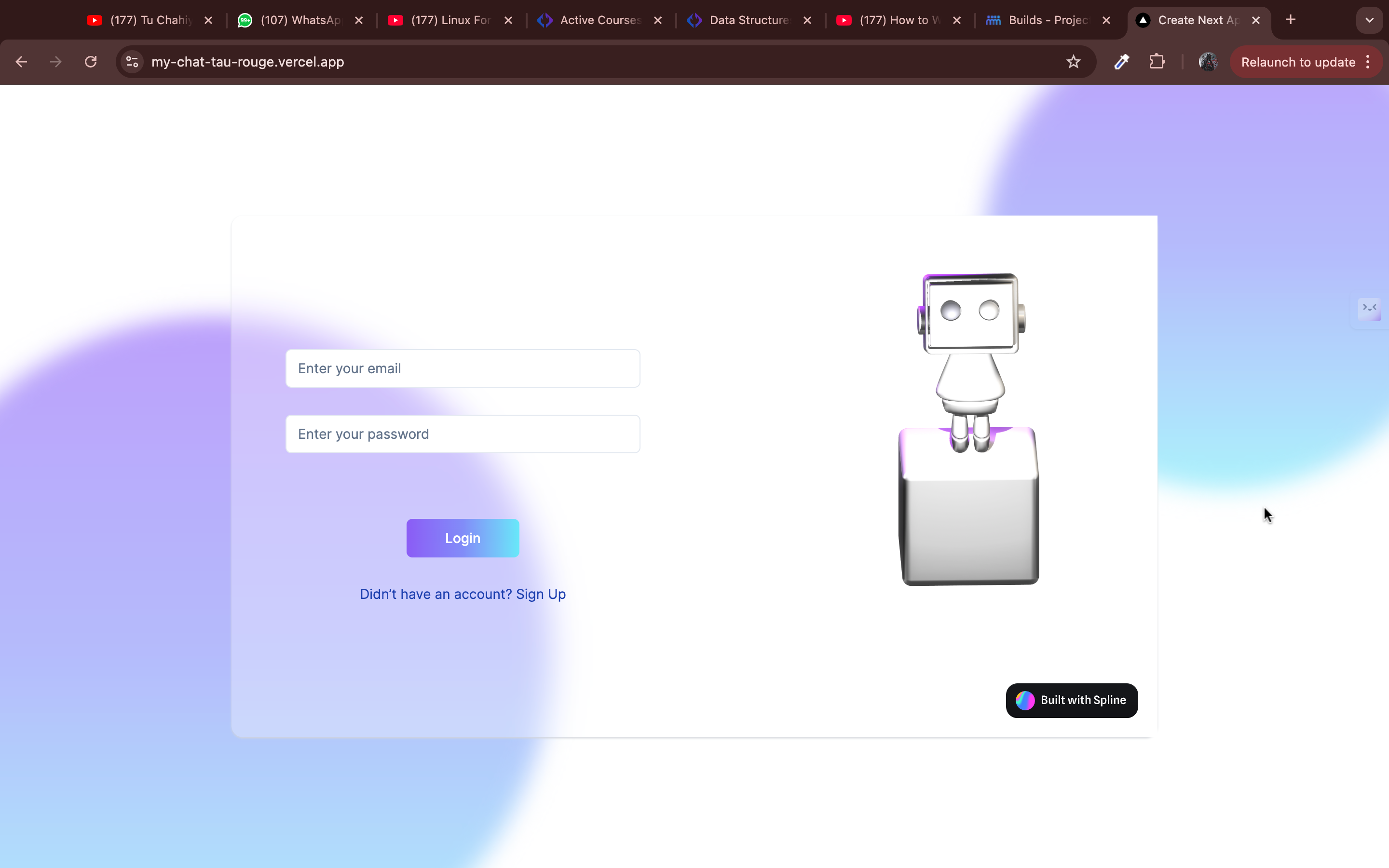 My chat