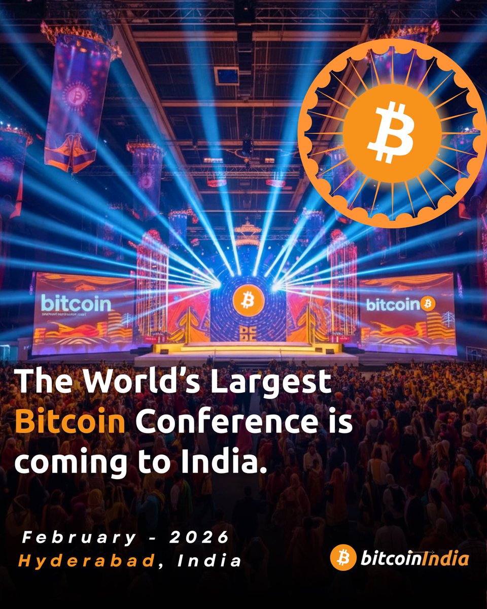 India’s Biggest Bitcoin & Web3 Conference! 💥