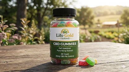 Life Gold Farms CBD Gummies – Natural Stress Relief & Pain Support
