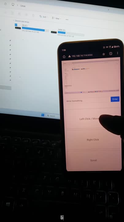 Remote Control Through Other Device 