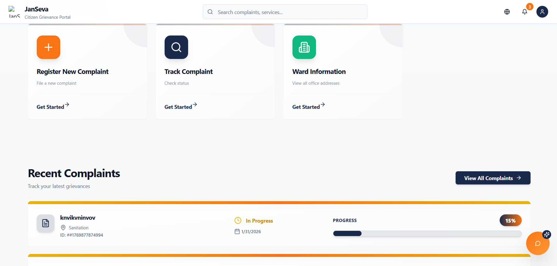 JanSeva |Your voice matters