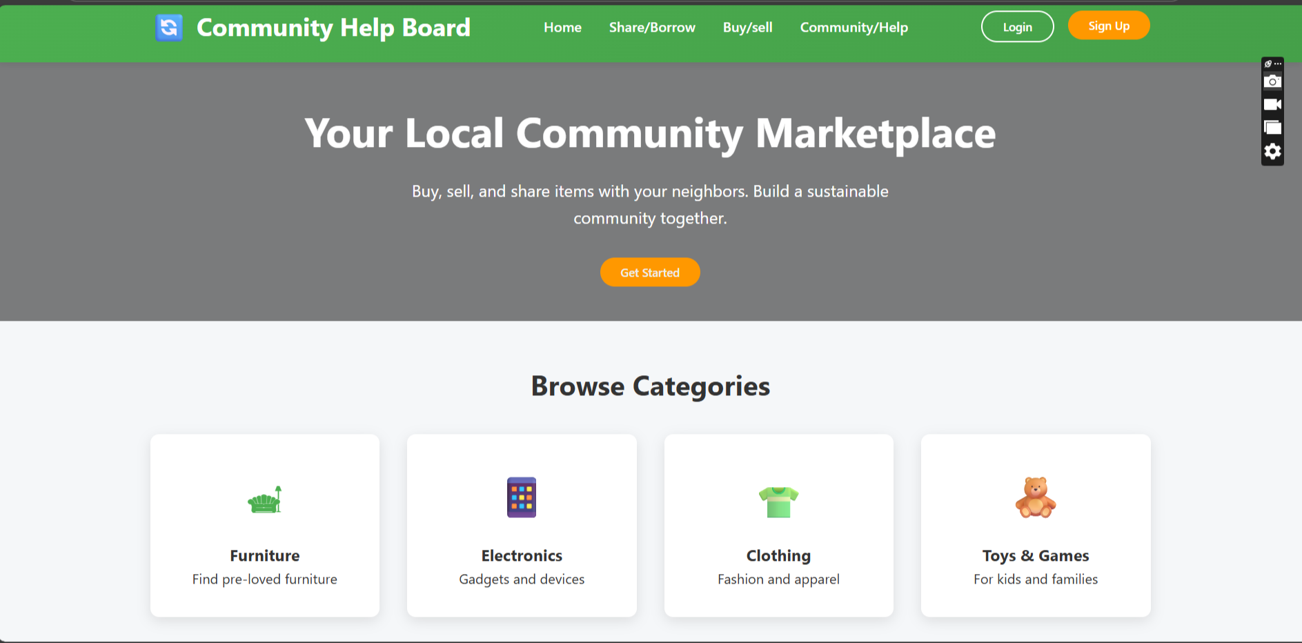Community Help Board