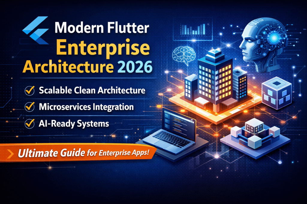 How to Design Flutter Enterprise App Architecture : Scalable & AI-Ready App Systems