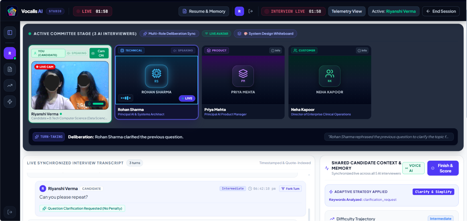 Vocalis AI - Autonomous Multi-Role AI Voice Interviews for Hiring Teams & Candidates Vocalis AI - Autonomous Multi-Role AI Voice Interviews for Hiring Teams & Candidates