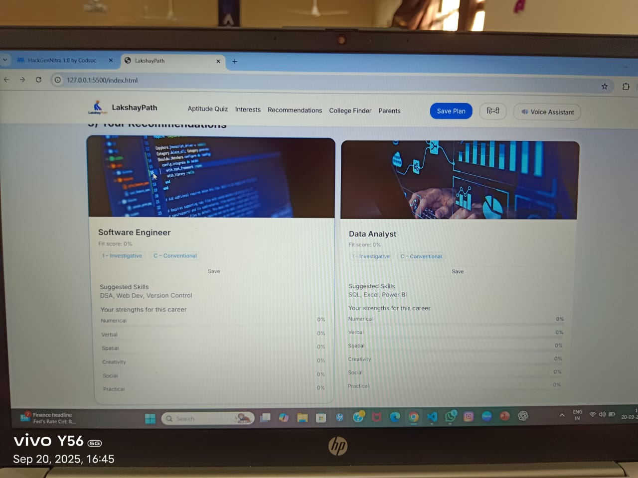 Lack of career awareness and planning support