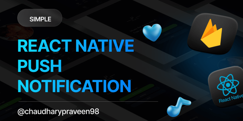 React Native Push Notification - Firebase