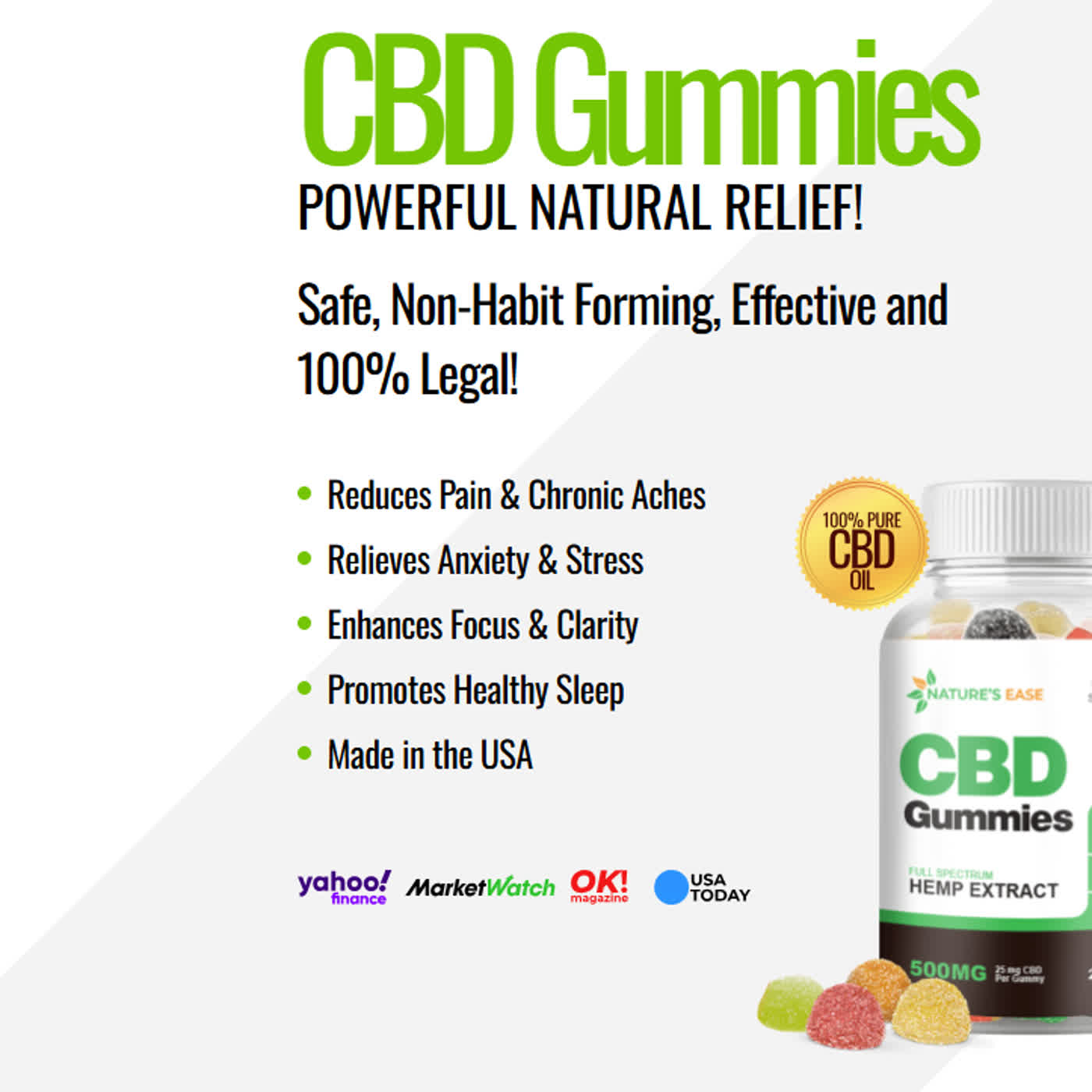 Natures Ease CBD Gummies