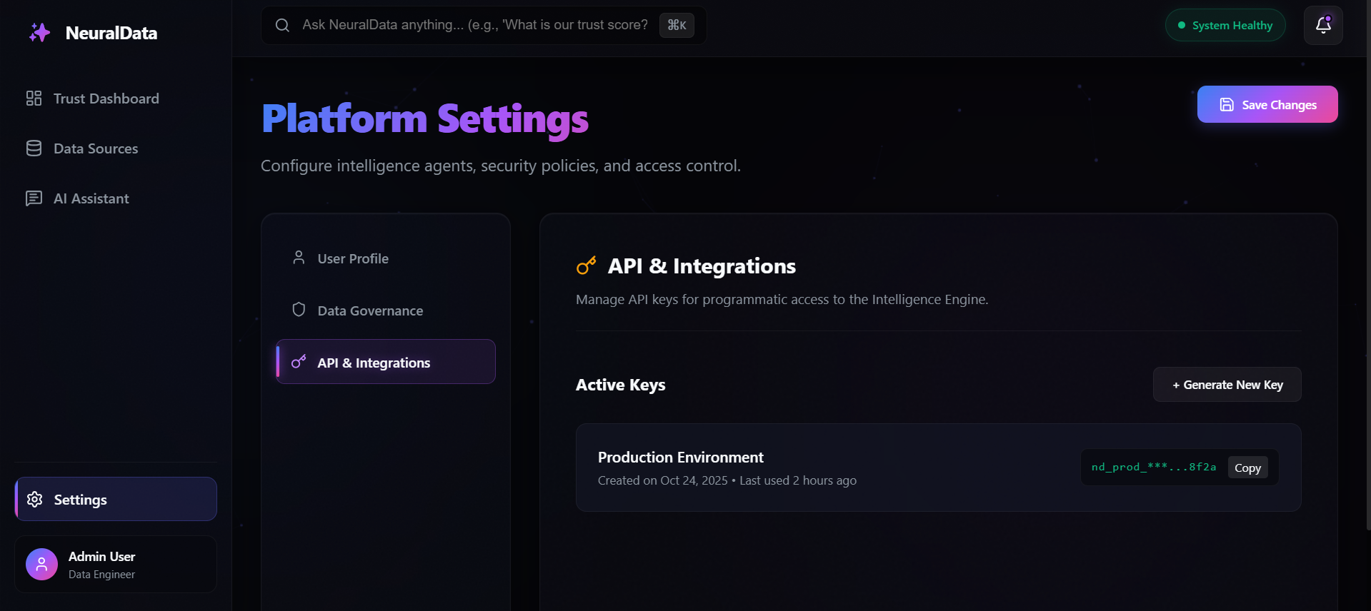 AI-Powered Data Intelligence Agent  