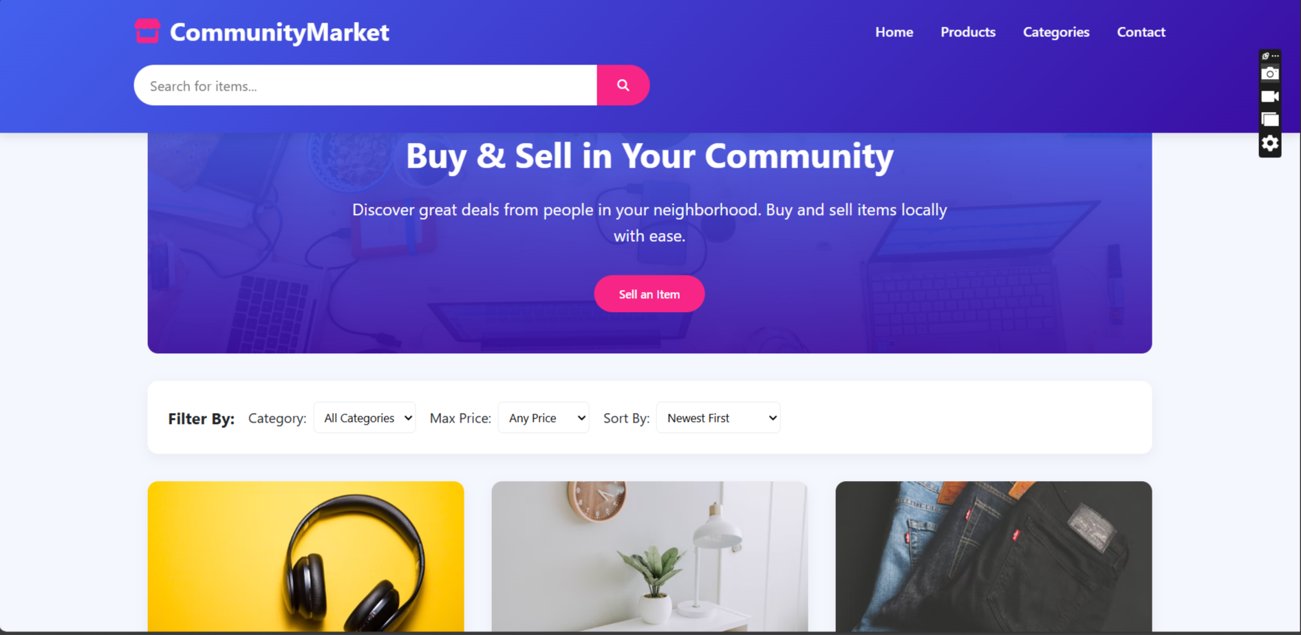 Community Help Board