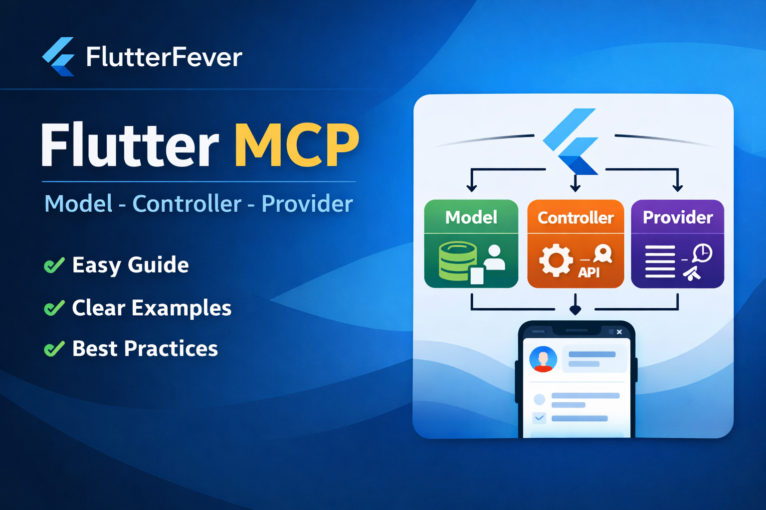 Flutter MCP Explained: A Beginner-Friendly Guide to Model-Controller-Provider Architecture