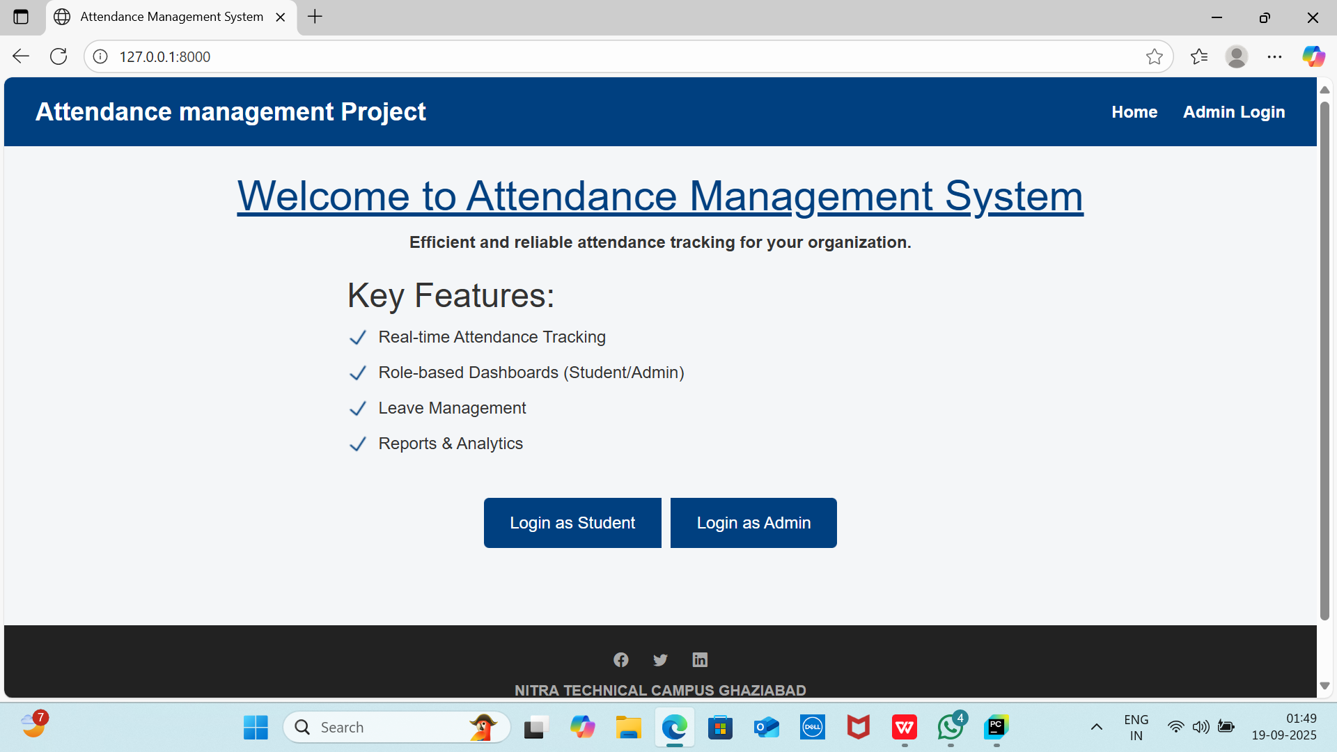 automated attendance and student productivity
