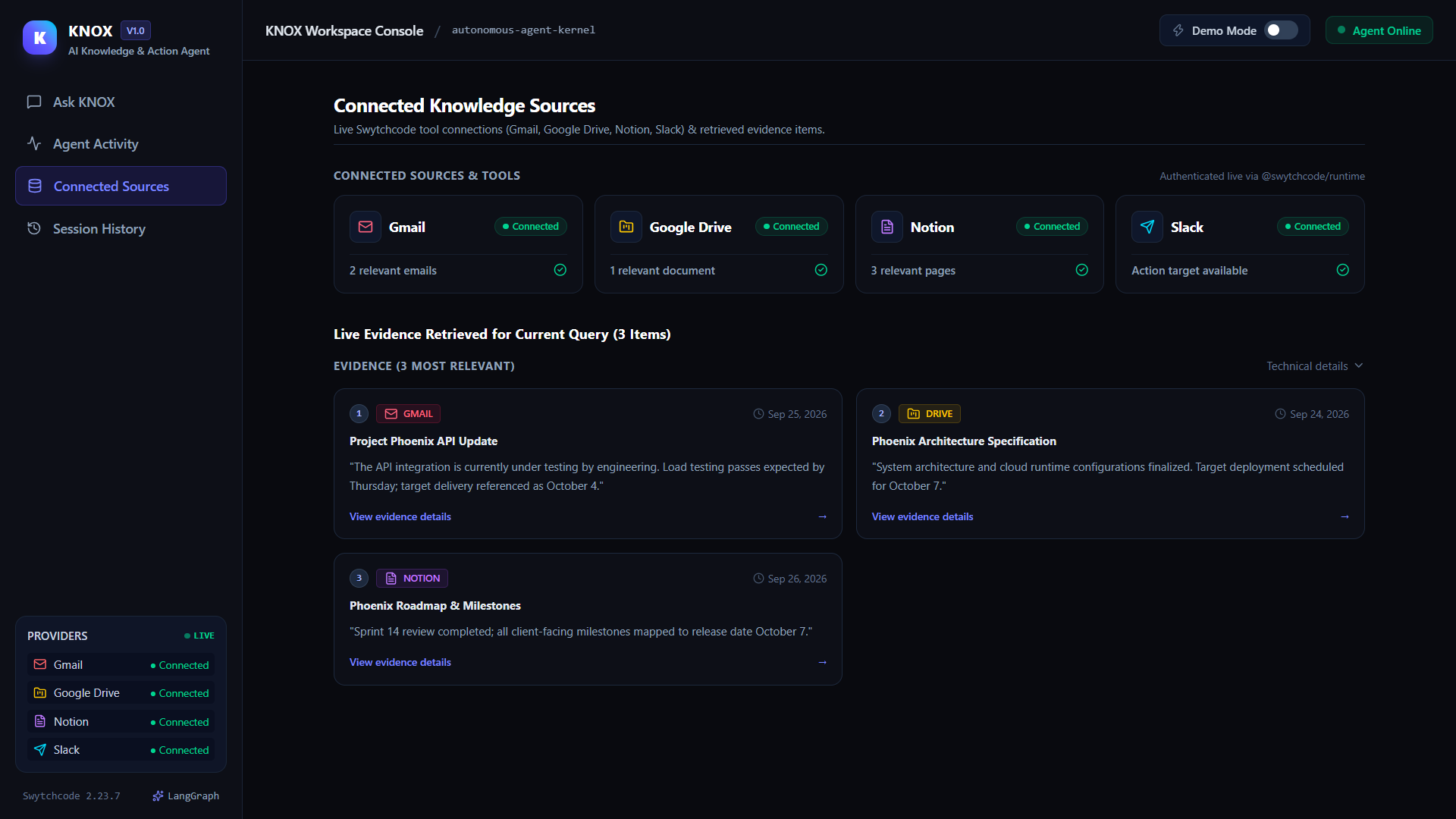KNOX – Your Autonomous AI Knowledge Worker KNOX – Your Autonomous AI Knowledge Worker