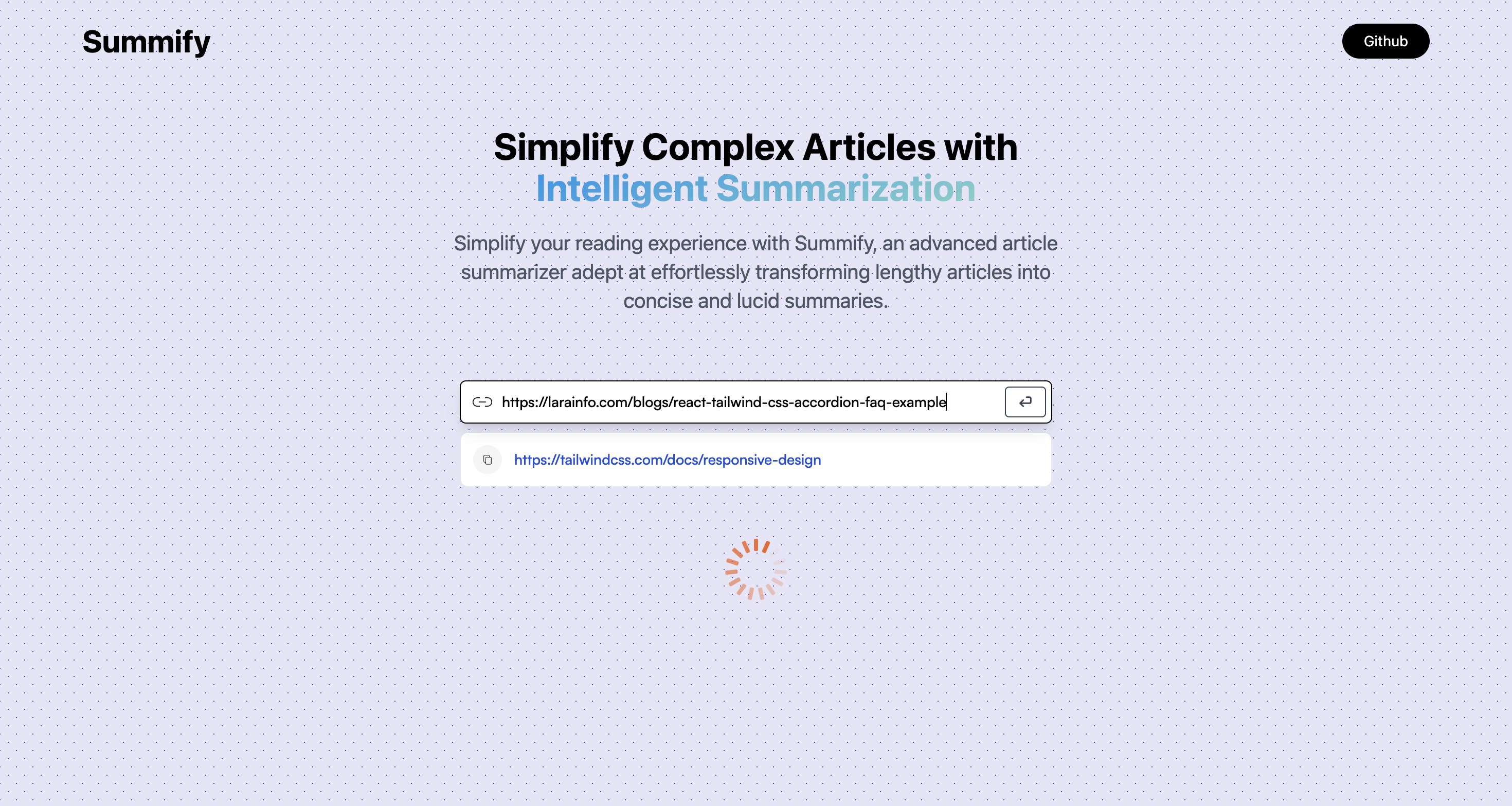 Simplify Complex Articles with Intelligent Summarization