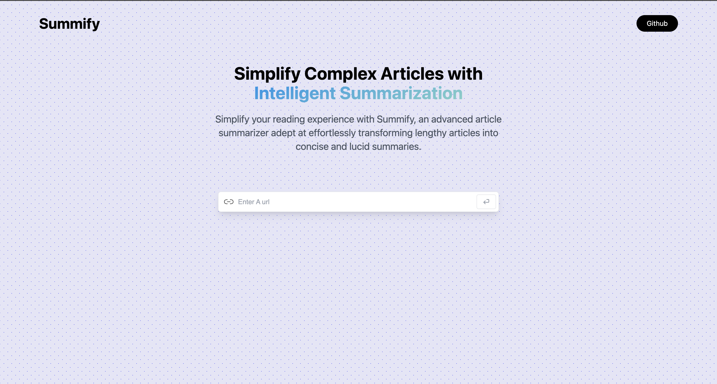 Simplify Complex Articles with Intelligent Summarization
