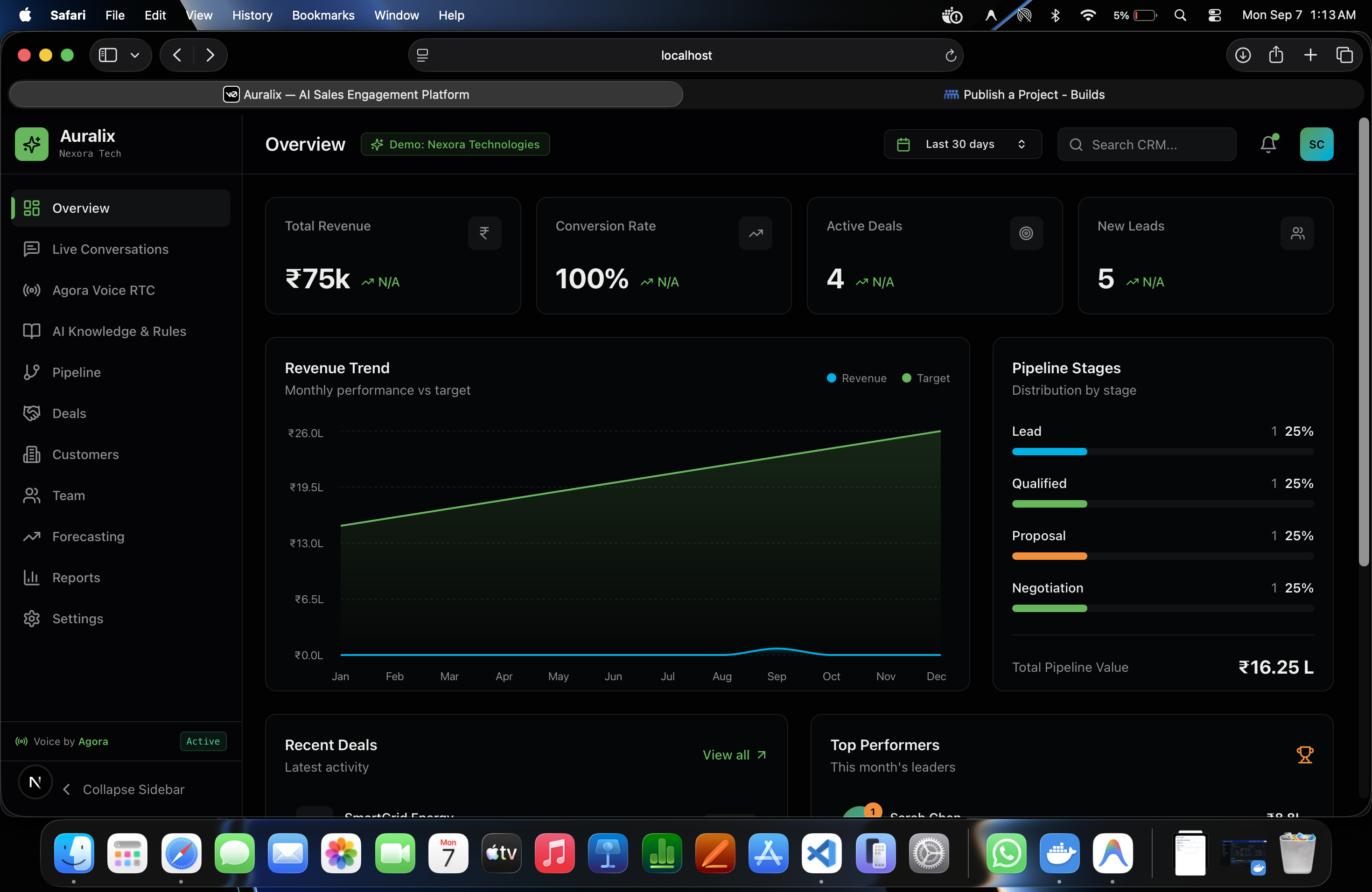 Auralix — AI-Powered Voice Sales & Customer Engagement Platform