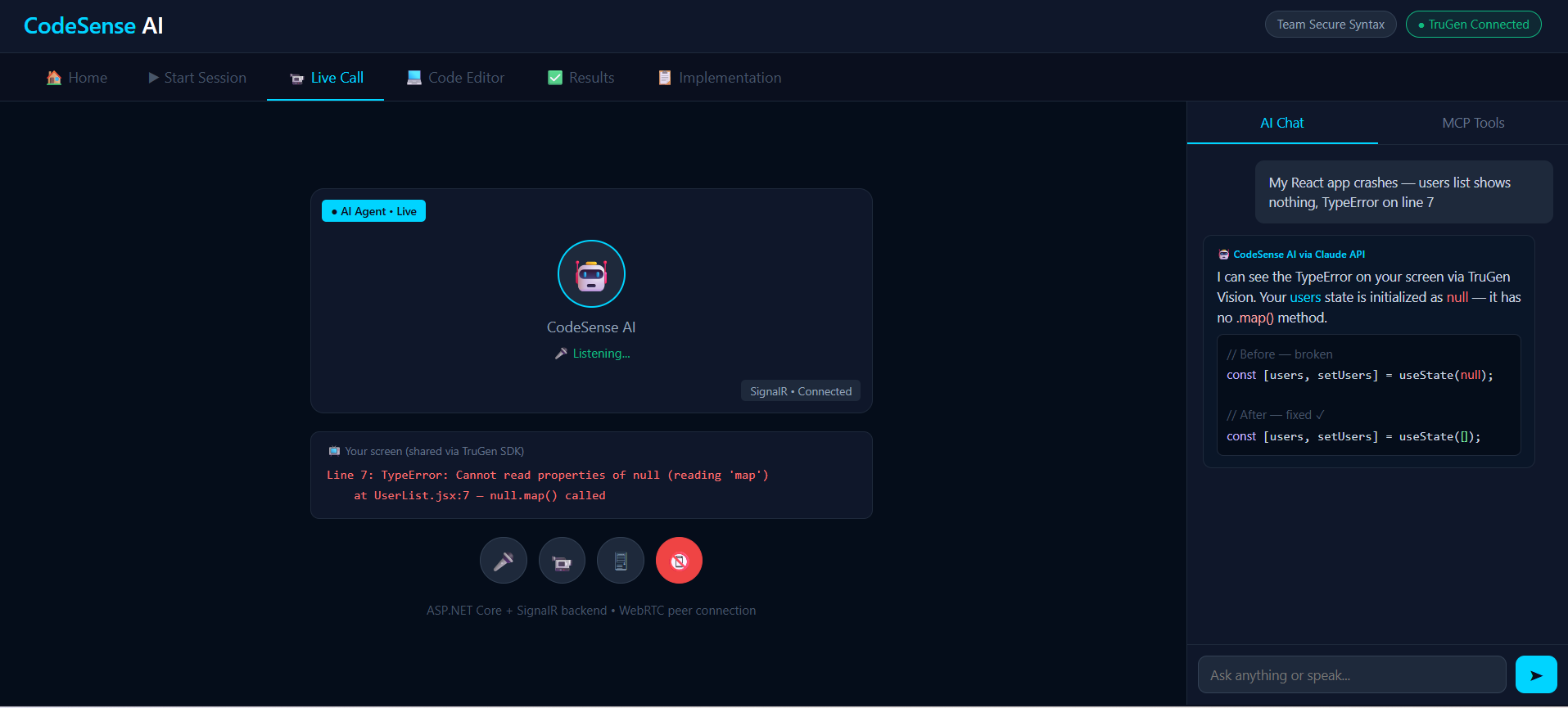 CodeSense AI - Real Time AI Code Tutor Agent CodeSense AI - Real Time AI Code Tutor Agent