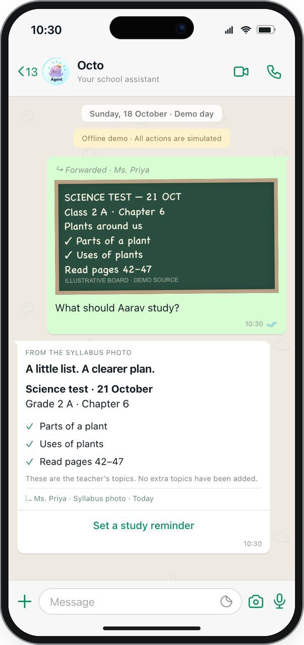 Octo: The Intelligence Layer for Your School and University Communities