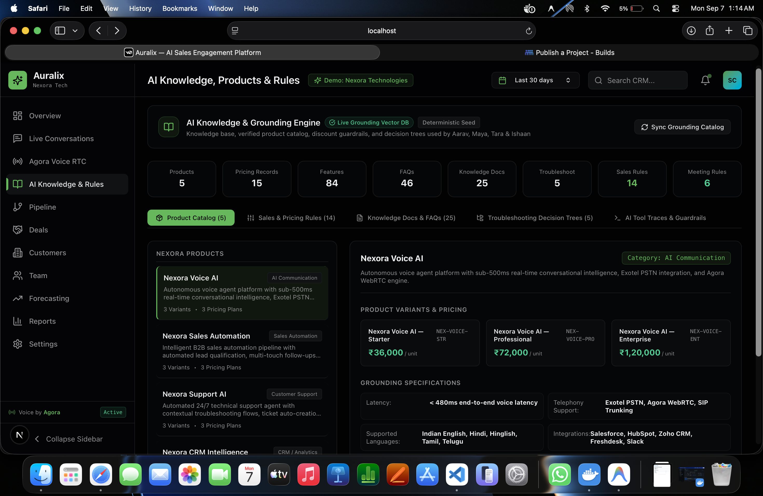 Auralix — AI-Powered Voice Sales & Customer Engagement Platform
