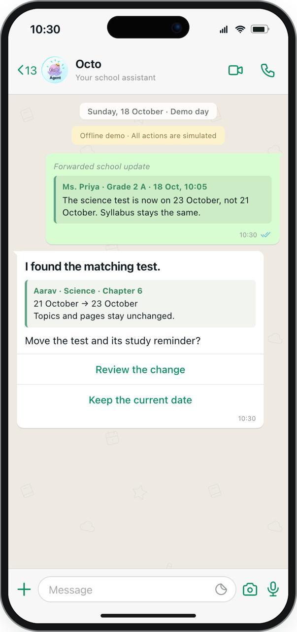 Octo: The Intelligence Layer for Your School and University Communities