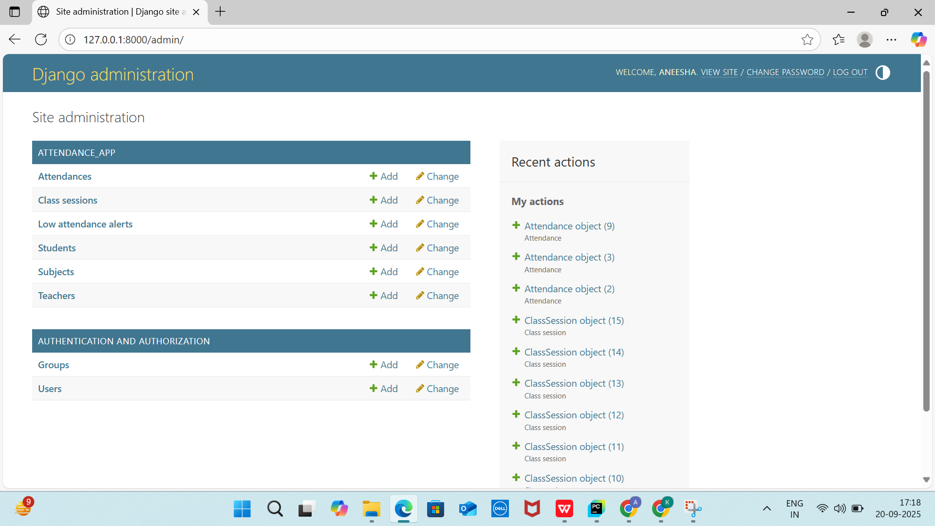 automated attendance and student productivity