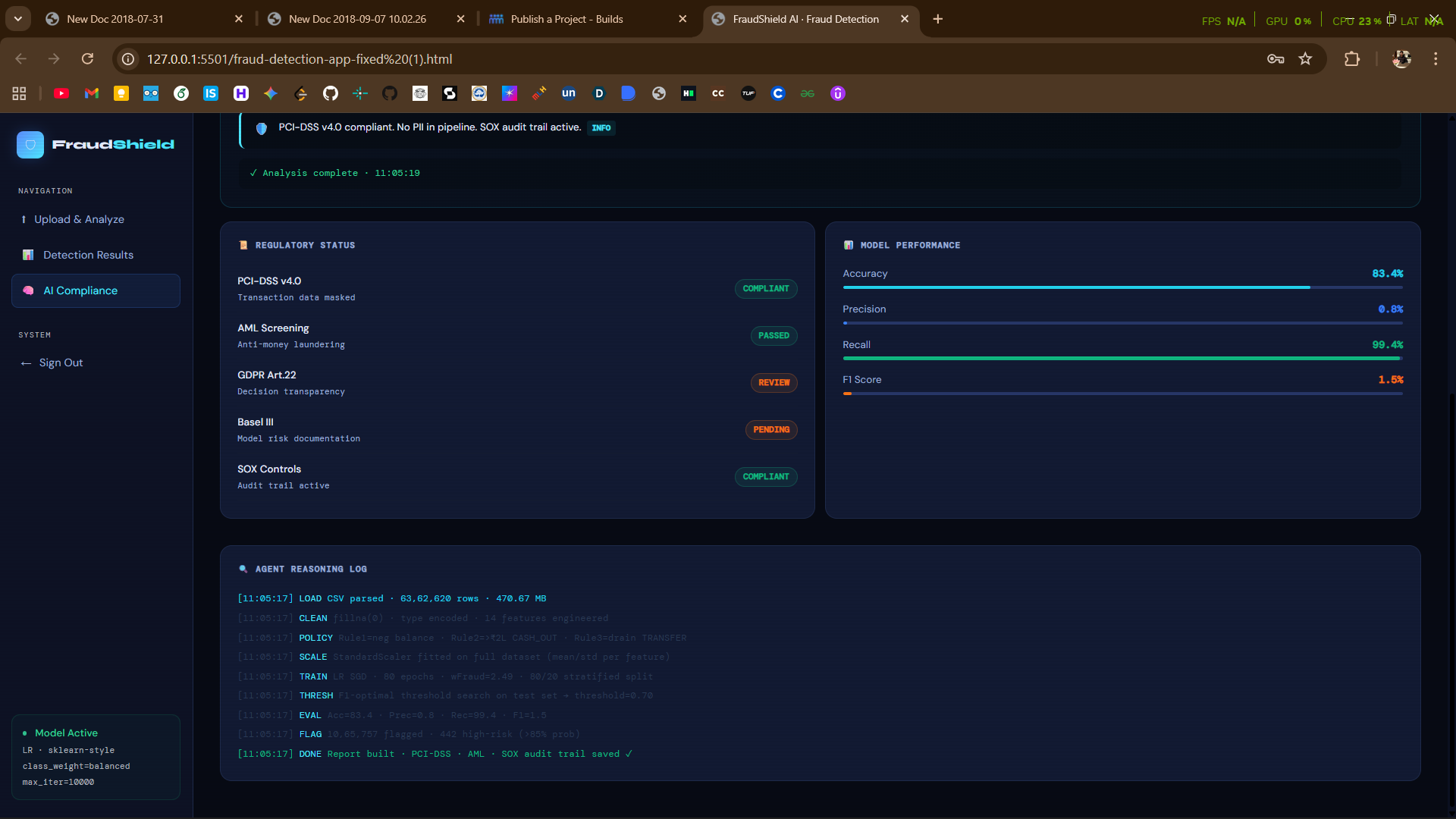 Fraud Detection AI