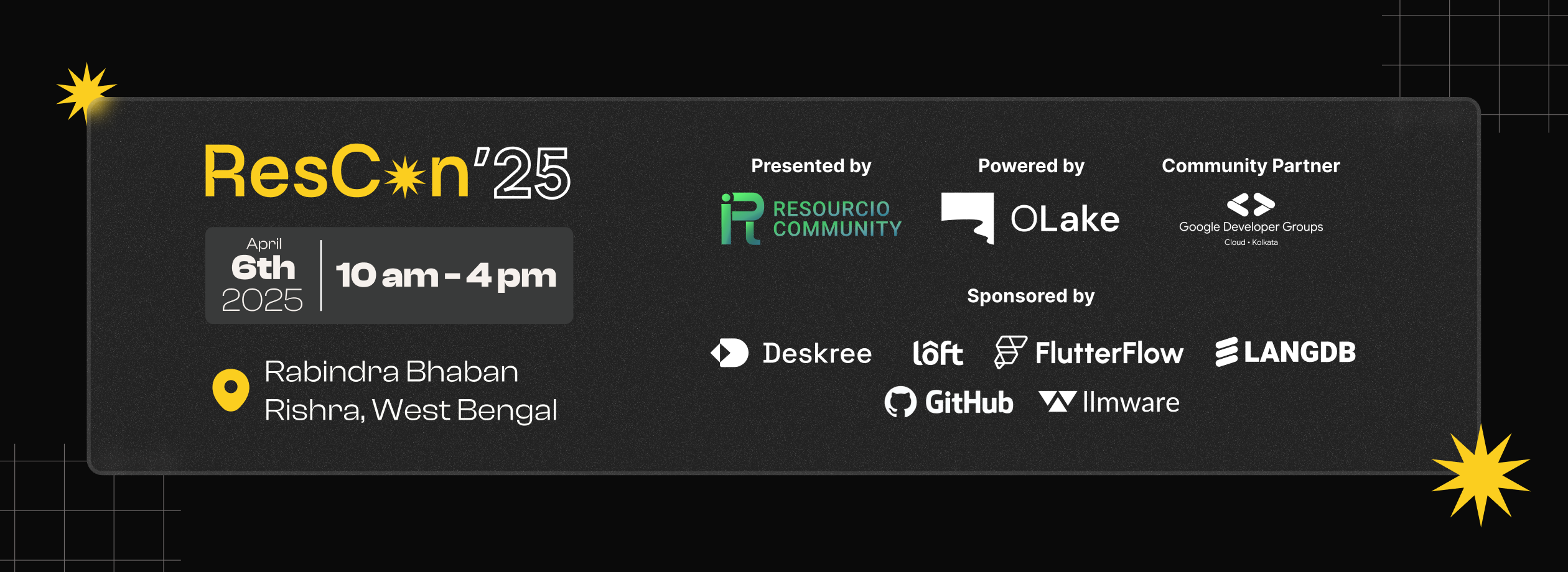 ResCon – A Developer Conference by Resourcio Community