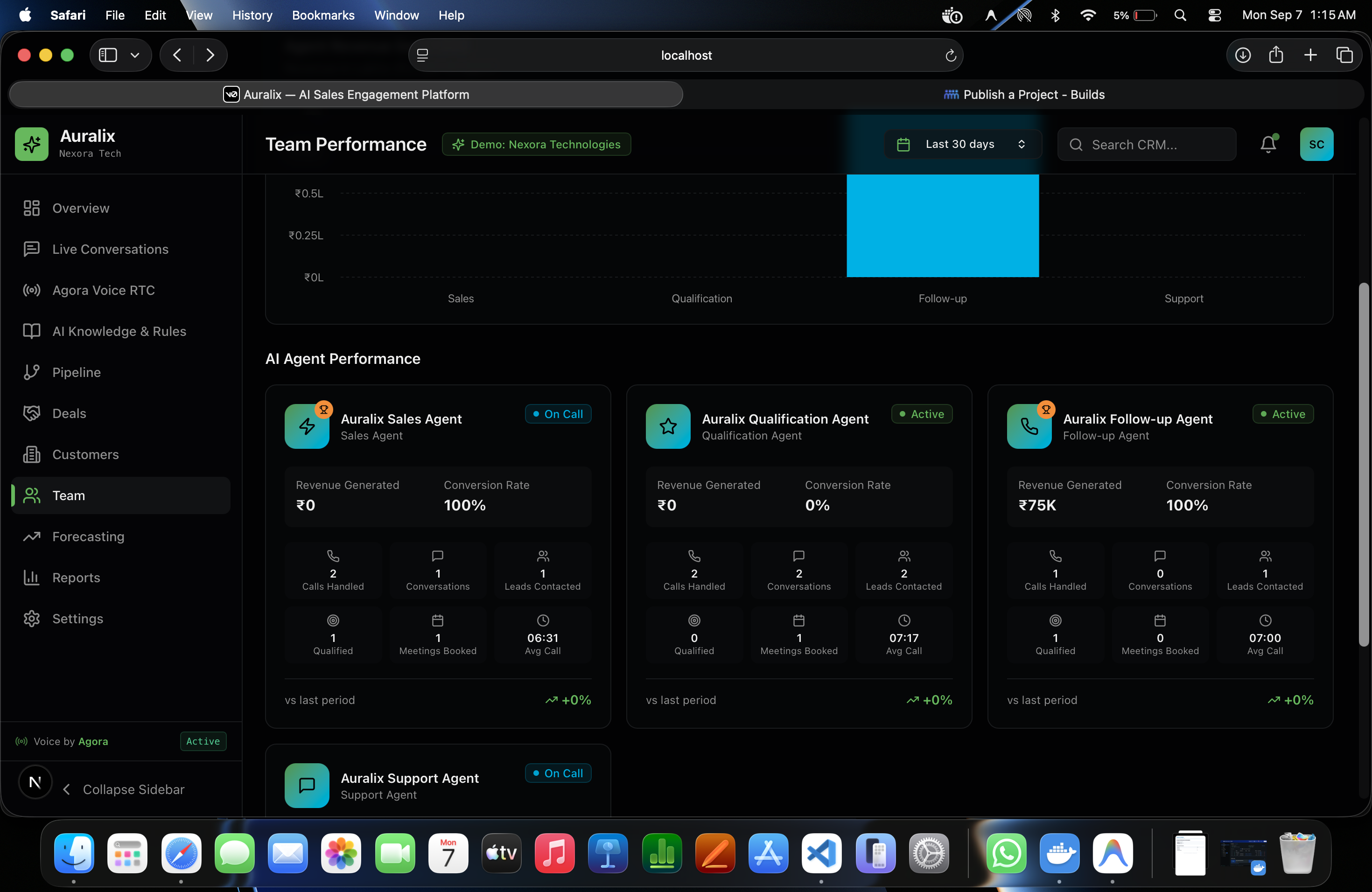 Auralix — AI-Powered Voice Sales & Customer Engagement Platform