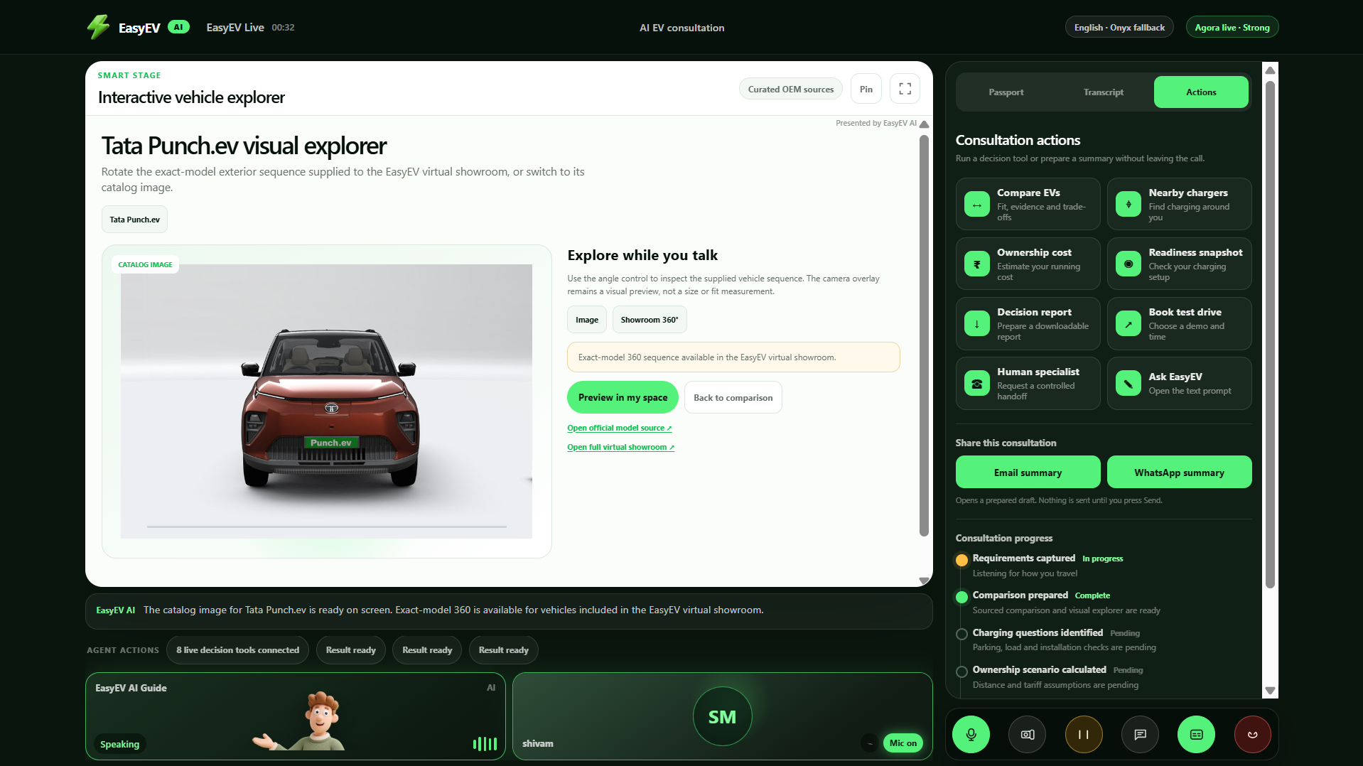 EasyEV AI : A Voice-First EV Buying Assistant EasyEV AI : A Voice-First EV Buying Assistant