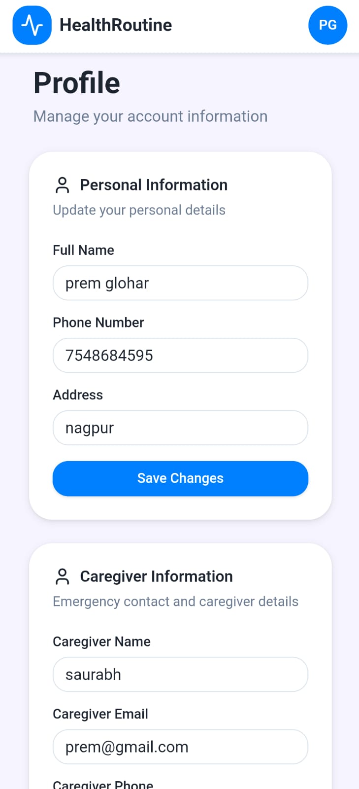 A real-time medication adherence app with persistent alarms, health tracking, and caregiver escalate