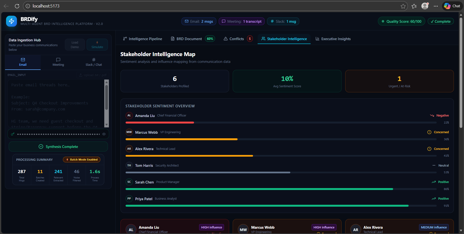 BRDify – AI-Powered Business Requirements Intelligence Agent
