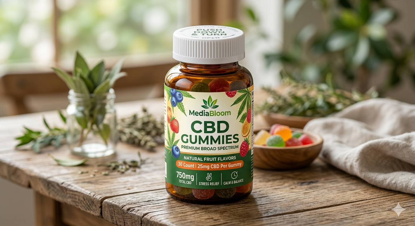 MediaBloom CBD Gummies