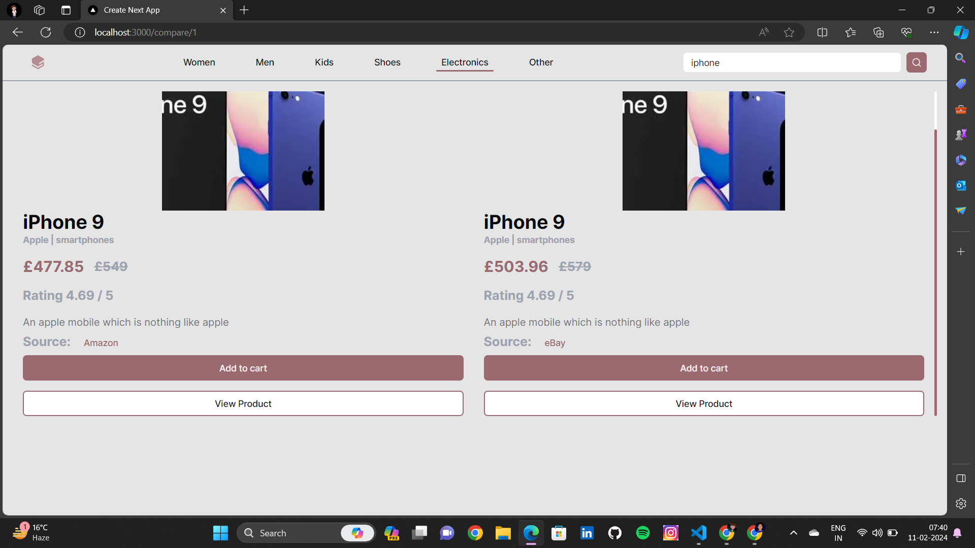 Personalized Ecommerce Assistant