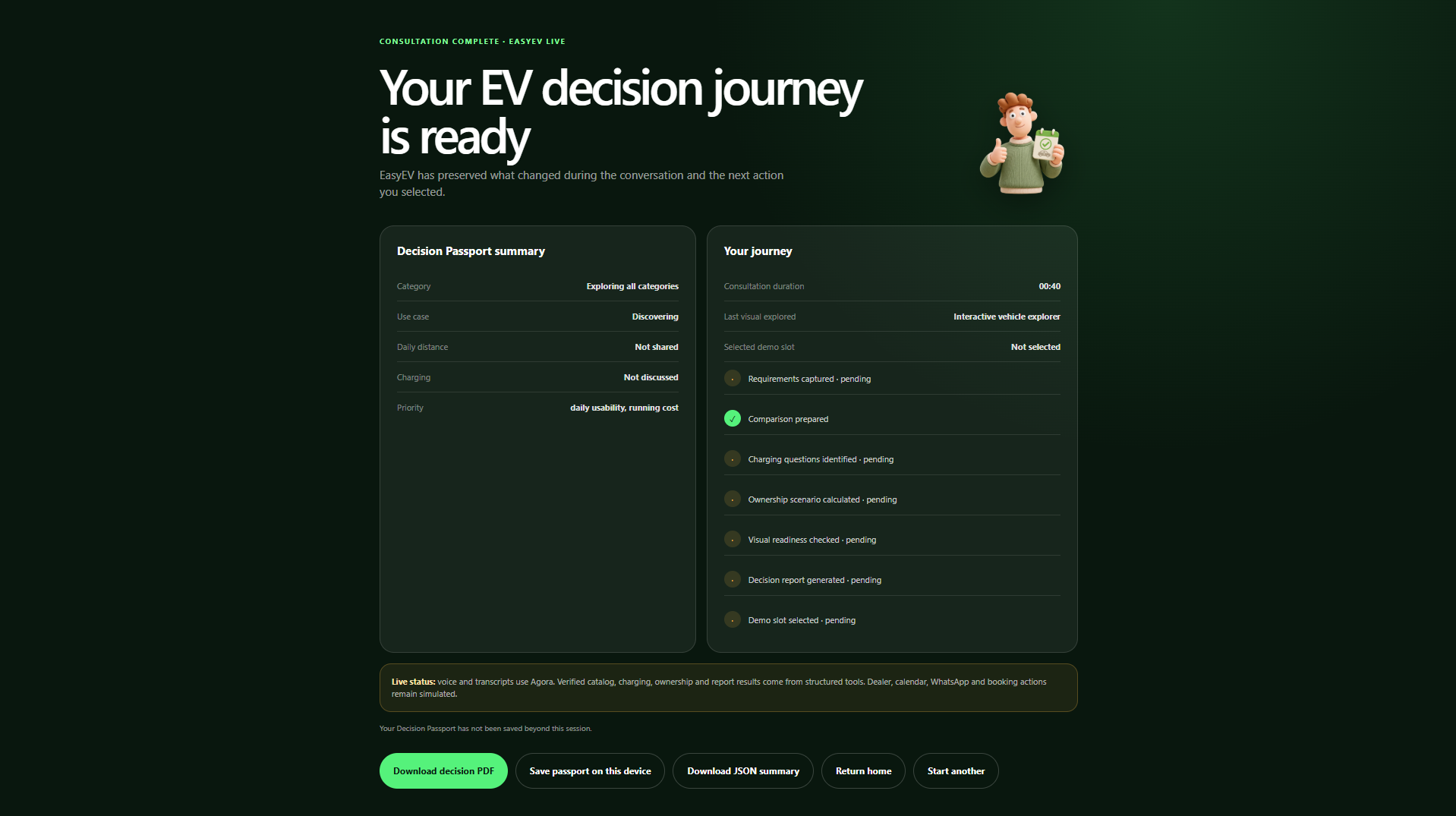 EasyEV AI : A Voice-First EV Buying Assistant EasyEV AI : A Voice-First EV Buying Assistant