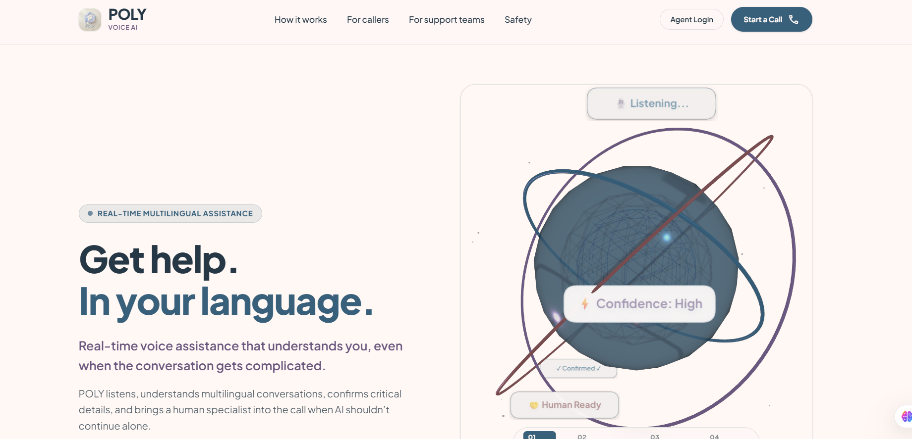 POLY — Multilingual AI Assistance Agent POLY — Multilingual AI Assistance Agent