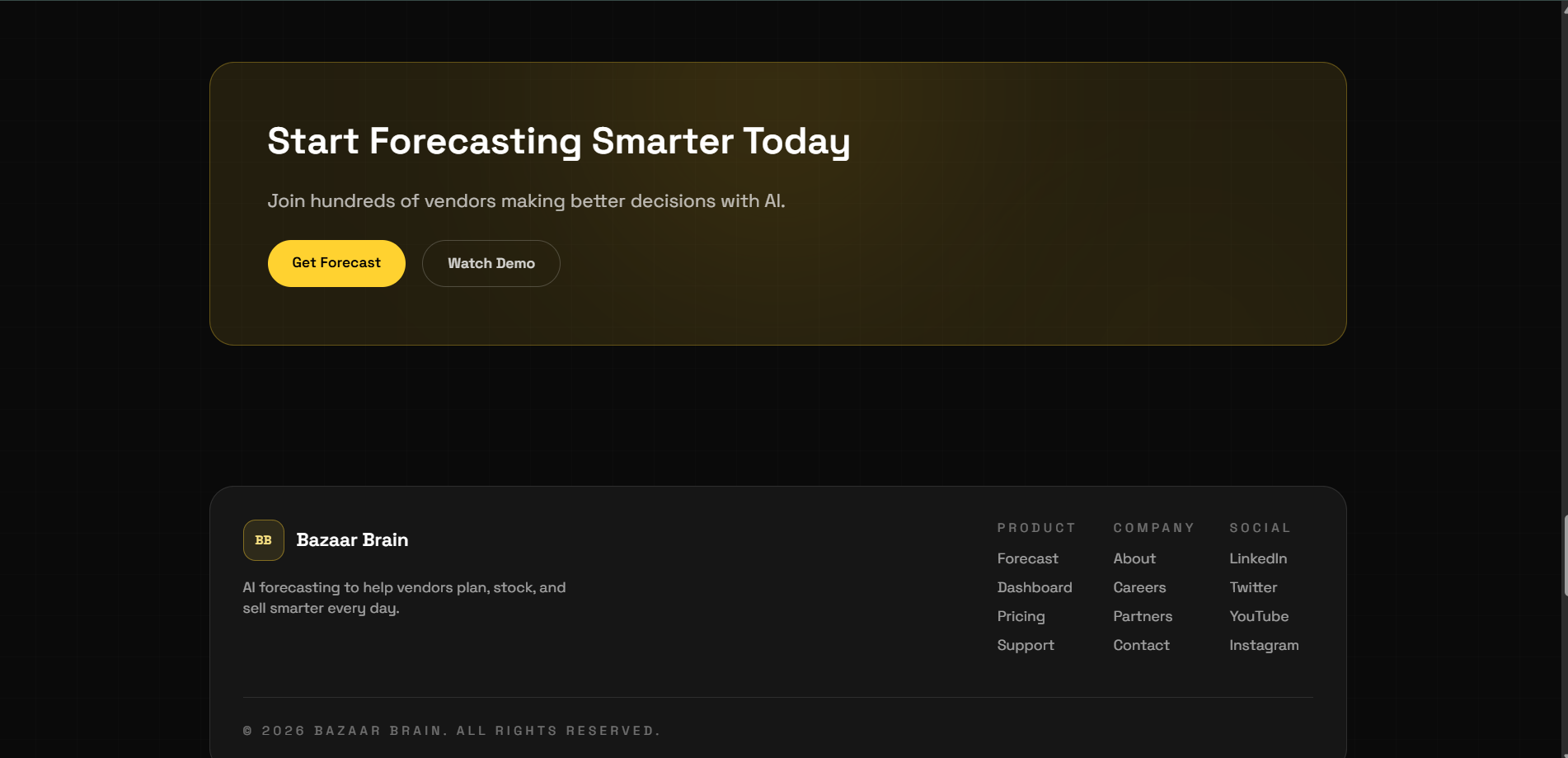 Bazaar Brain - An agentic AI demand forecasting tool for street vendors in Hazratganj, Lucknow Bazaar Brain - An agentic AI demand forecasting tool for street vendors in Hazratganj, Lucknow